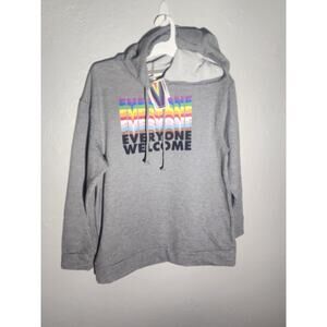 Take PRIDE Everyone Welcome Pride Hoodie Size XS Unisex NWT